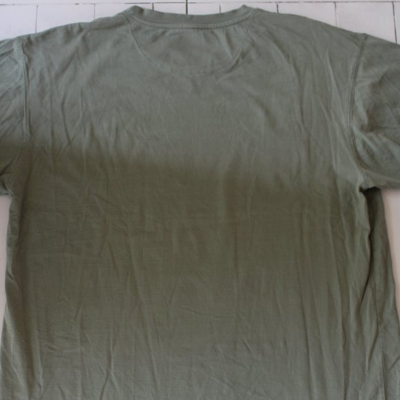 Green Oversized Vintage Truck Graphic Short Sleeve T-Shirt, 100% Cotton - Picture 5 of 5